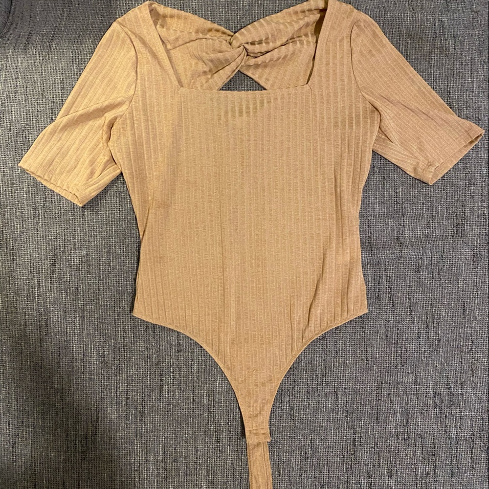 Tan Bodysuit